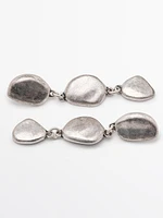 Boucles d’oreilles pendantes feuille