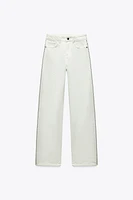 Z1975 STRAIGHT MID-RISE STUDDED JEANS