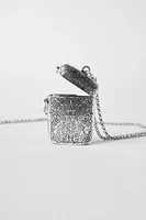 LONG TEXTURED BOX NECKLACE KATE MOSS X ZARA