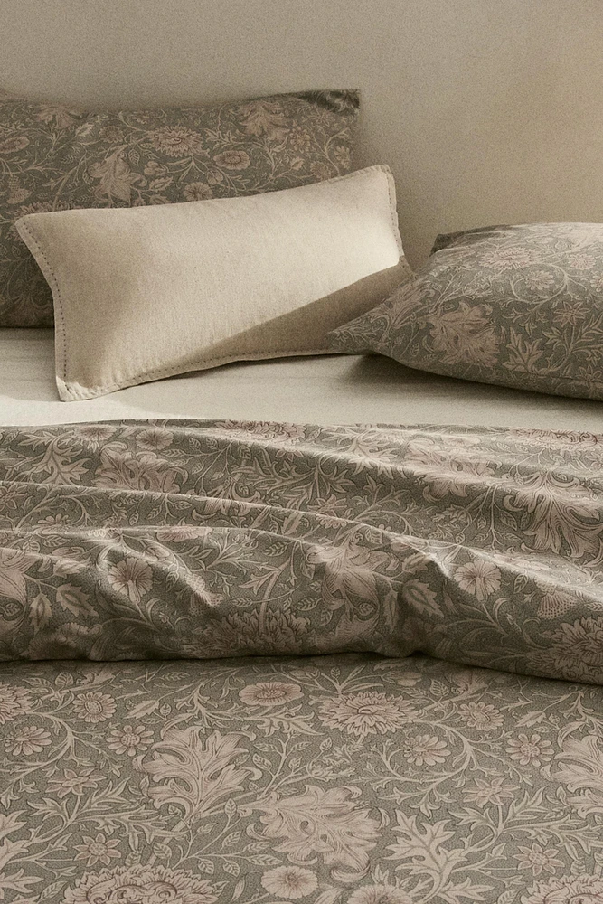 MORRIS & CO. PERCALE COTTON DUVET COVER