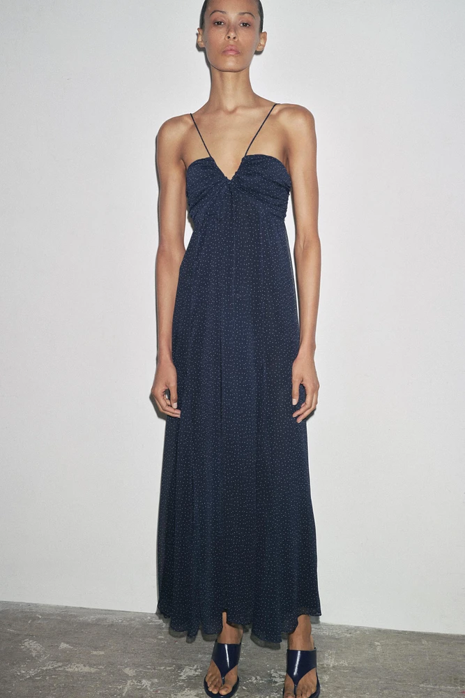 ROBE IMPRIMÉE À POIS DE LA COLLECTION ZW