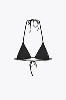 RHINESTONE TRIANGLE BIKINI TOP