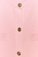 SHORT SLEEVE KNIT CARDIGAN