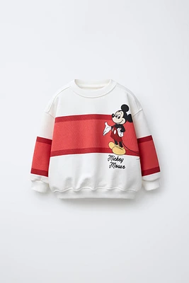 STRIPED MICKEY MOUSE © DISNEY SWEATSHIRT