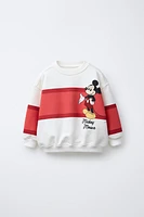 STRIPED MICKEY MOUSE © DISNEY SWEATSHIRT