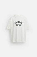 T-SHIRT INSCRIPTION RIB