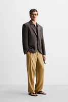 LIMITED EDITION VISCOSE - LINEN SUIT BLAZER
