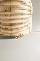 RATTAN TABLE LAMP