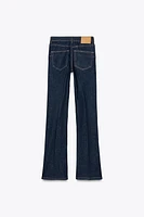 FULL LENGTH MID WAIST BOOTCUT JEANS ZW COLLECTION