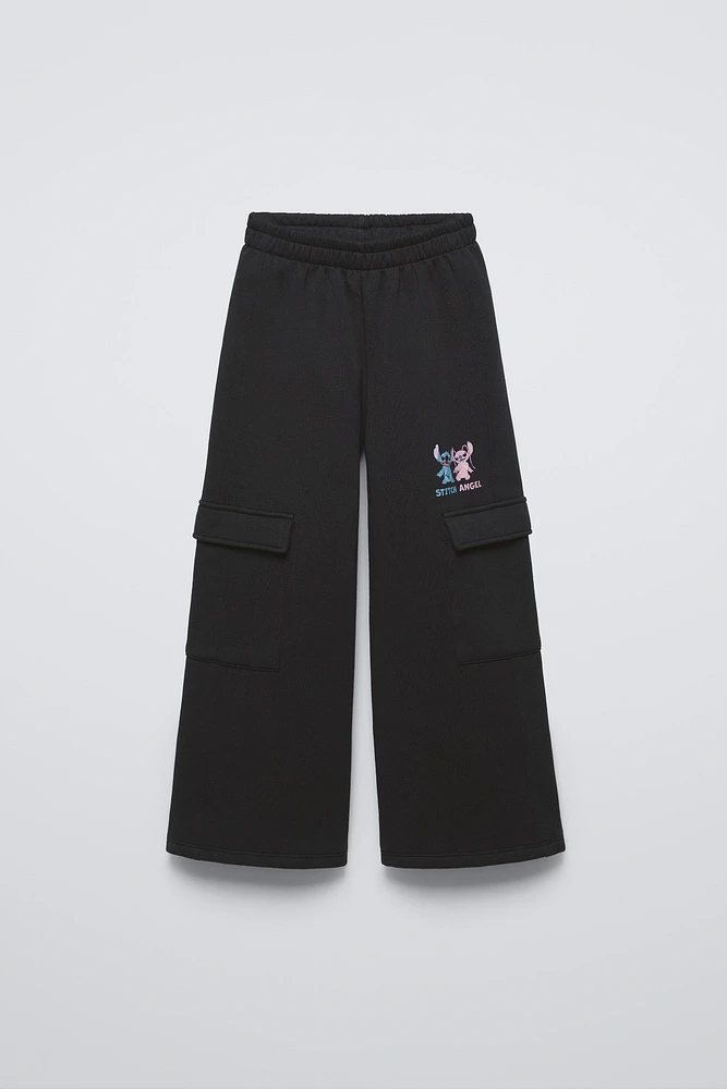 STITCH & ANGEL © DISNEY PLUSH CARGO PANTS