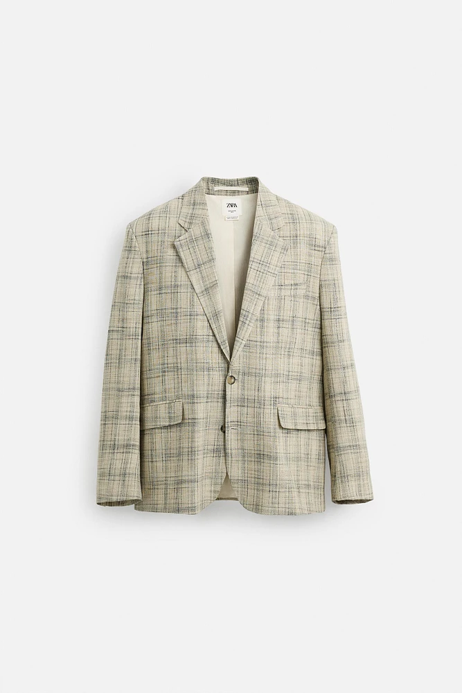 BLAZER COSTUME À CARREAUX ÉDITION LIMITÉE