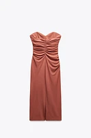 ROBE MI-LONGUE BUStier