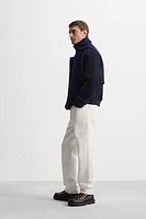 RIB COLLAR JACKET