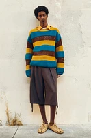 LIMITED EDITION COMBINED TEXTURES SWEATER