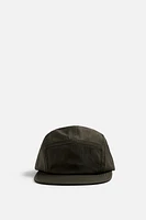 CASQUETTE TECHNIQUE À VISIÈRE PLATE