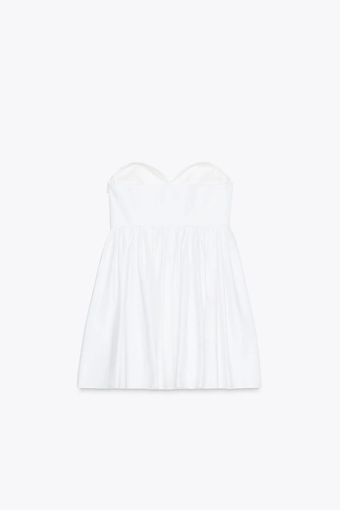 SHORT SWEETHEART NECKLINE DRESS