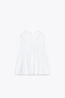 SHORT SWEETHEART NECKLINE DRESS