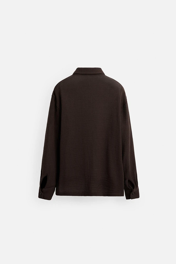 TEXTURED POLO SHIRT