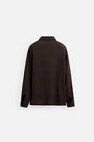 TEXTURED POLO SHIRT