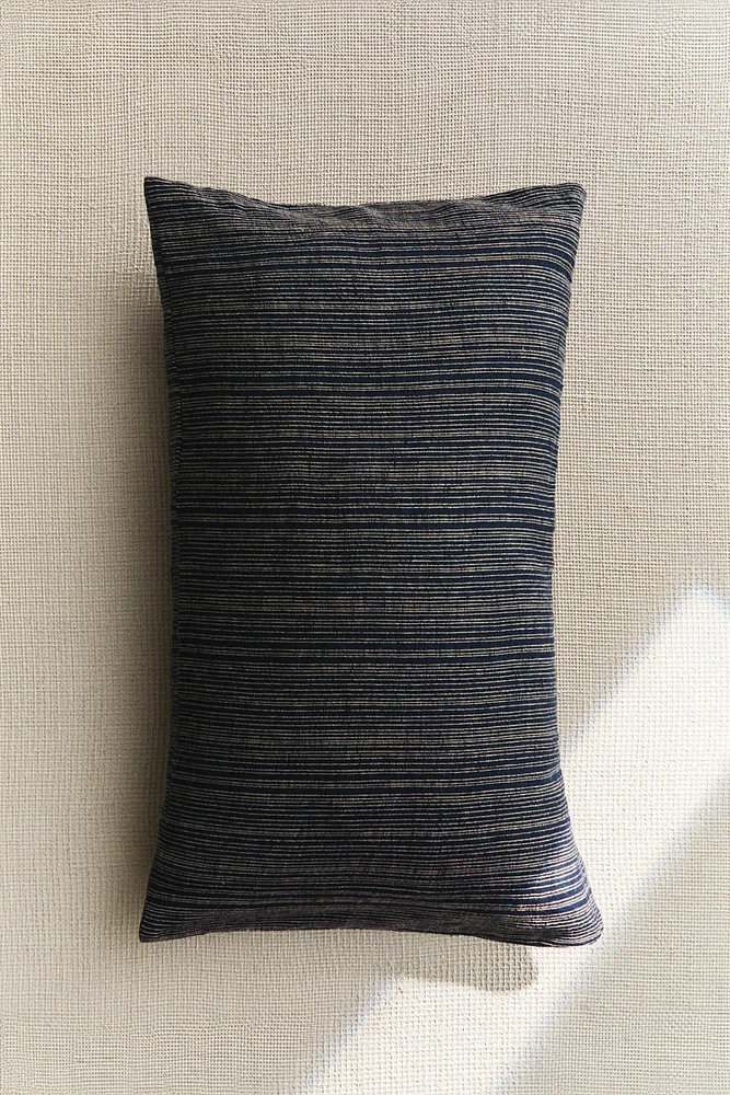 STRIPED THROW PILLOW COVER