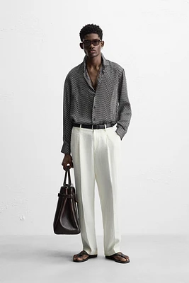 GEOMETRIC PRINT SHIRT