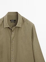 Lightweight 100% linen shirt