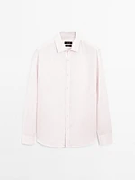 100% linen regular fit shirt