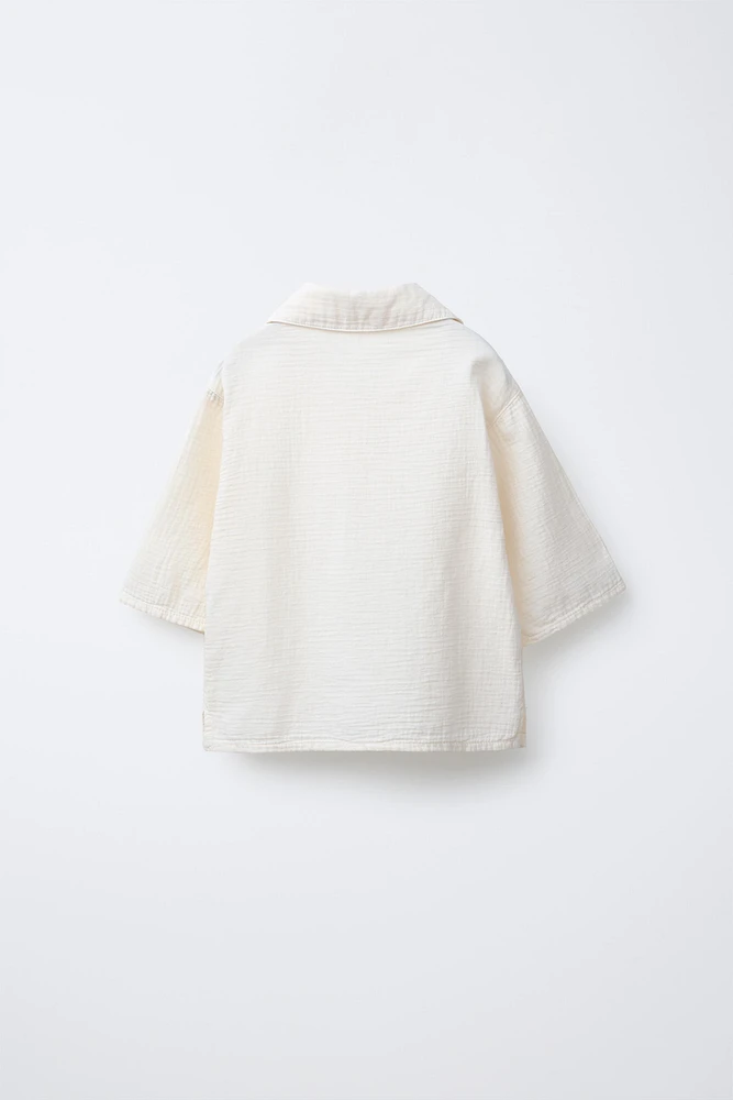 TEXTURED SHIRT