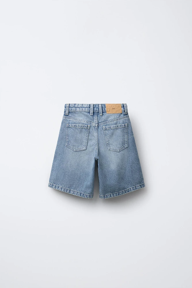 BAGGY DENIM SHORTS