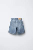 BAGGY DENIM SHORTS