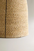 LOW SEAGRASS VASE WITH LINE