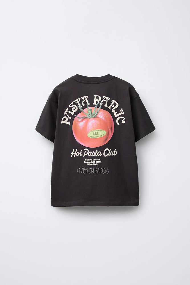 T-SHIRT À IMPRIMÉ TOMATE