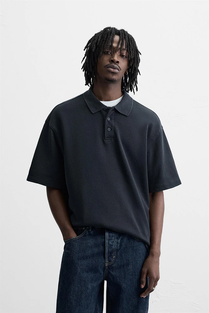 RELAXED FIT POLO SHIRT