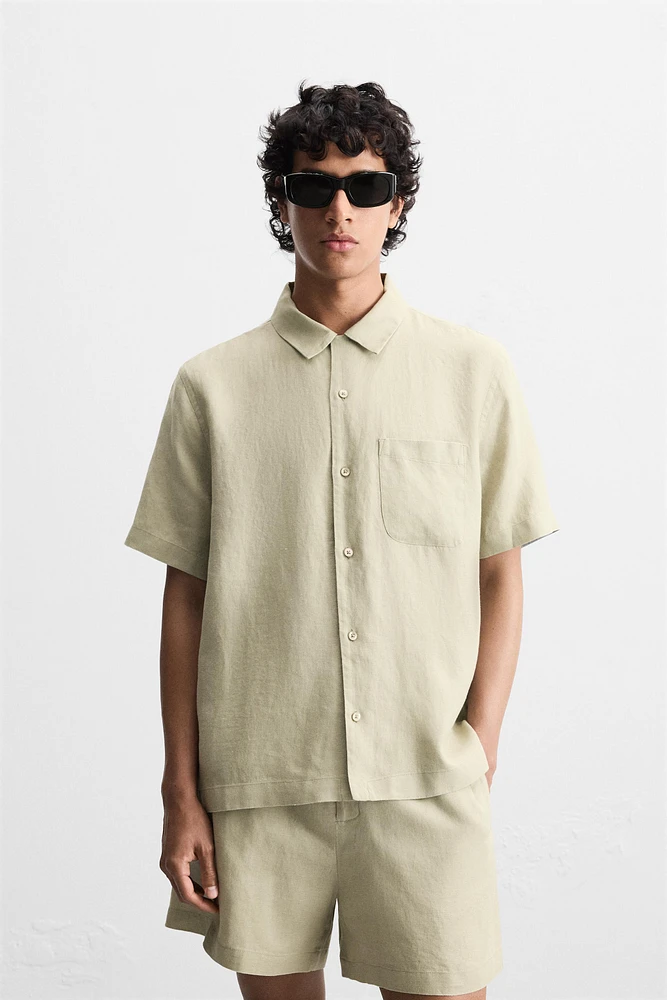 CHEMISE 100 % LIN
