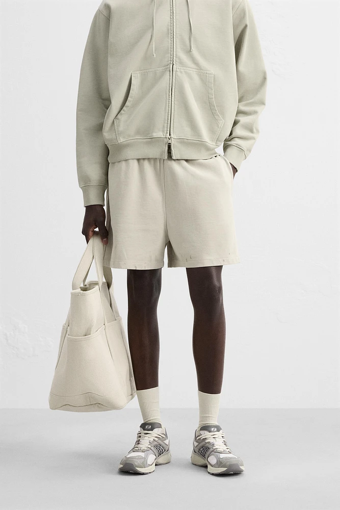 BERMUDA JOGGER REGULAR FIT