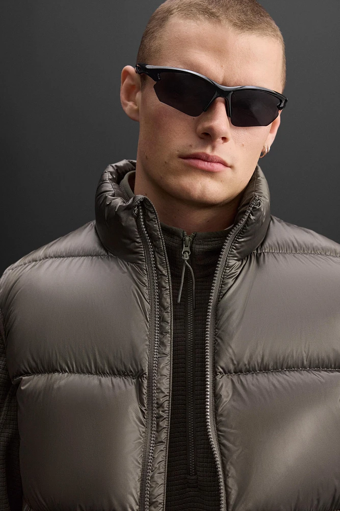 100% FEATHER FILL PUFFER VEST