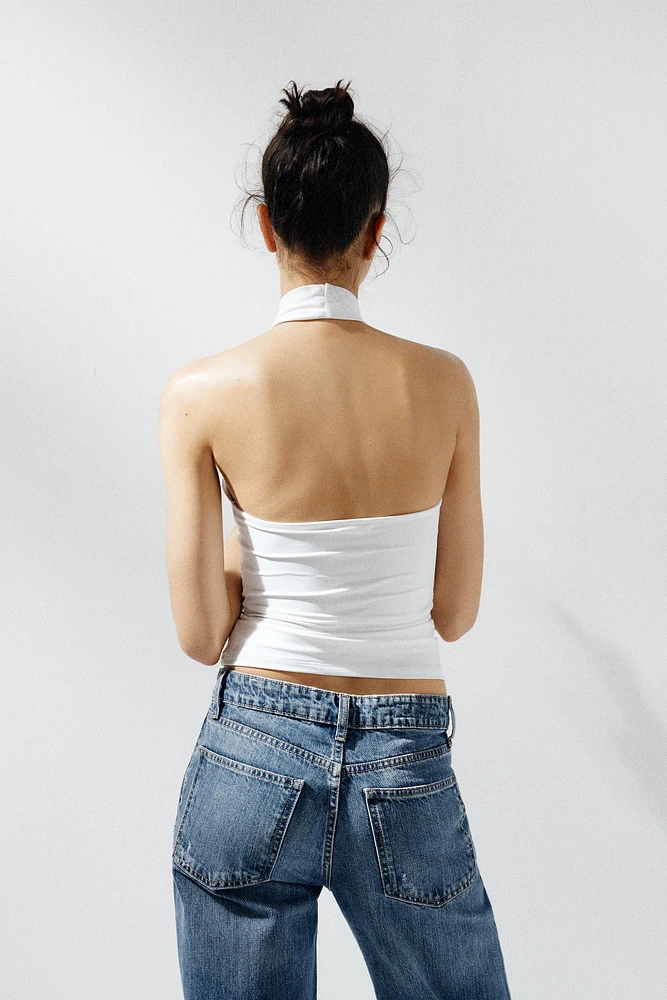 TOP HALTER POLYAMIDE