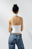TOP HALTER POLYAMIDE