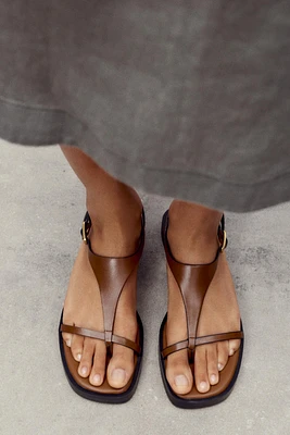 STRAPPY PLATFORM SANDALS