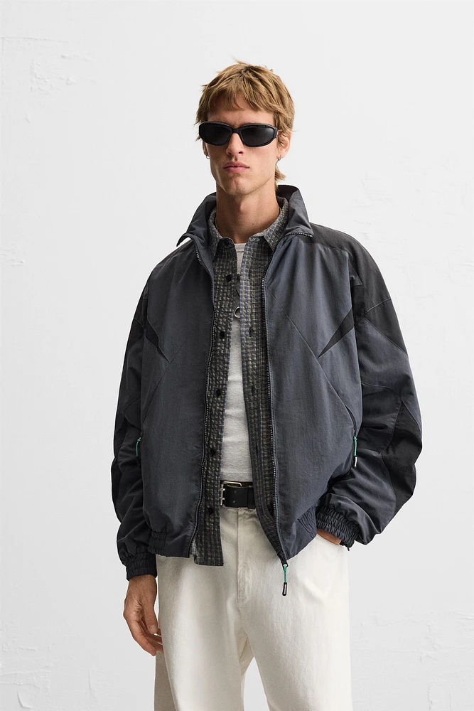 TECHNICAL COLORBLOCK JACKET