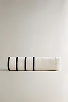 STRIPED COTTON BEACH TOWEL