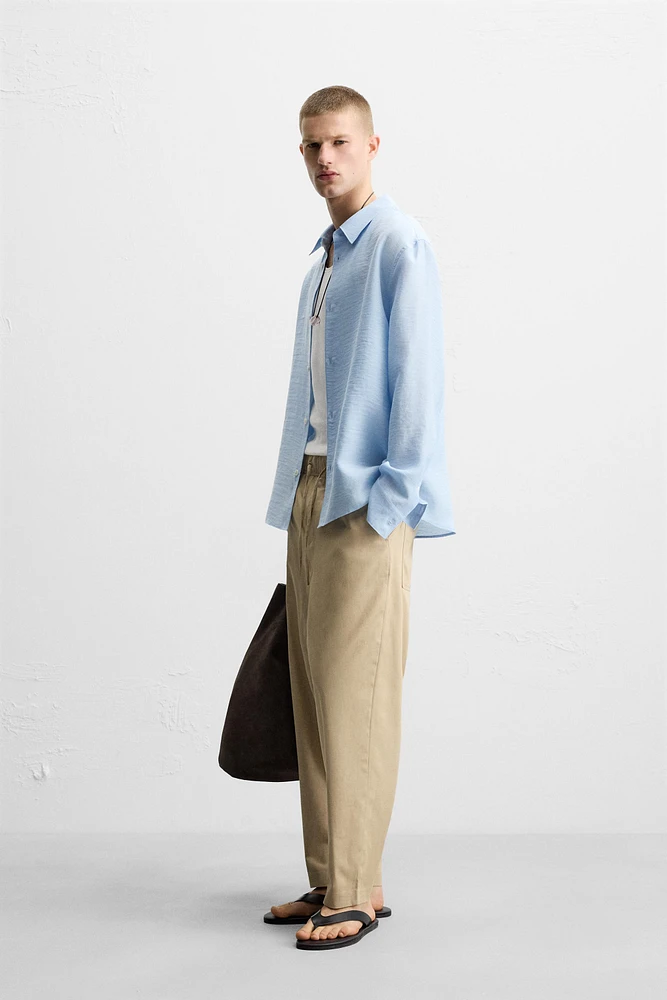 CHEMISE REGULAR FIT STRUCTURÉE