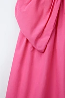 DRESS WITH MAXI BOW
