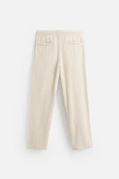 JACQUARD STRIPED PANTS