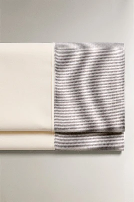 DRAP DE DESSUS ENFANT CARREAUX