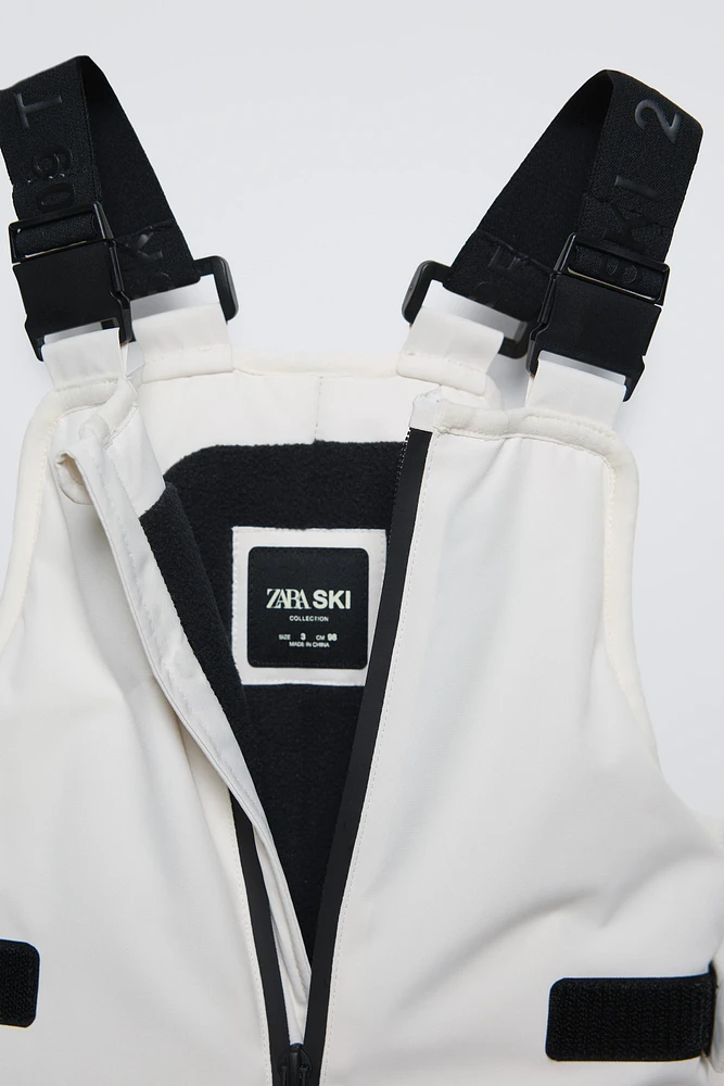 WATER REPELLENT AND WIND RESISTANCE SNOW OVERALLS SKI COLLECTION
