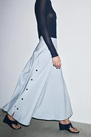 FLARED BUTTON SKIRT ZARA WOMAN COLLECTION