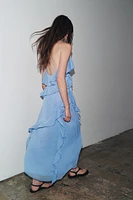 RUFFLED DRESS ZW COLLECTION