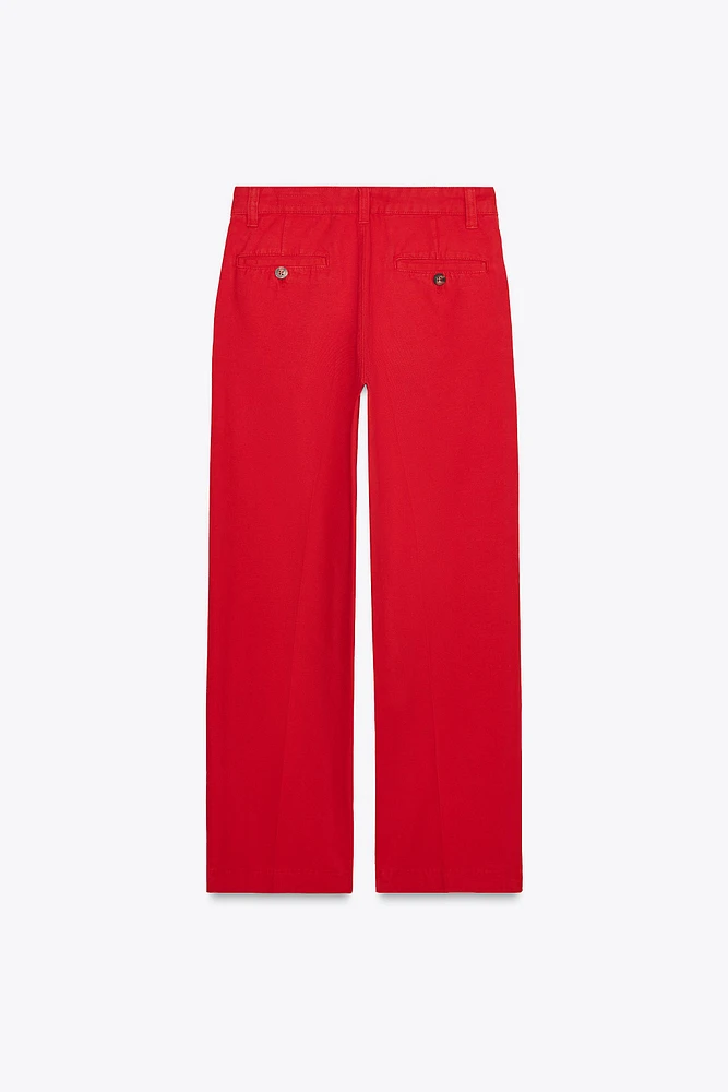 ZW COLLECTION MID-RISE CHINO JEANS