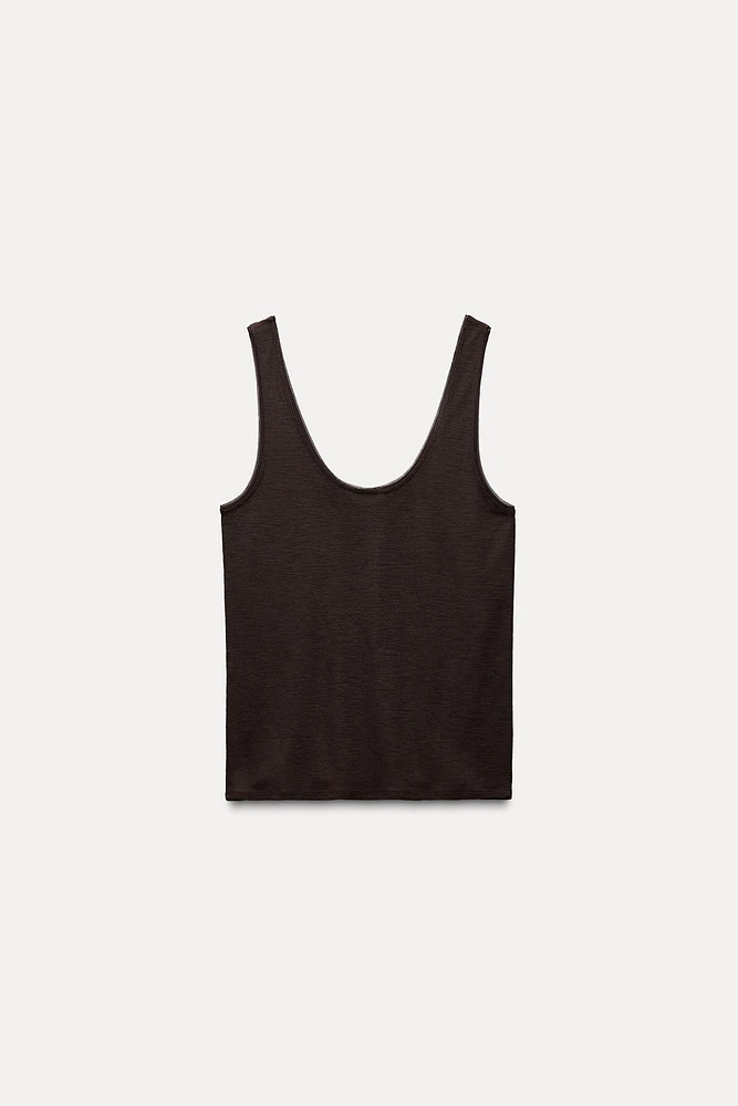 100% WOOL TOP